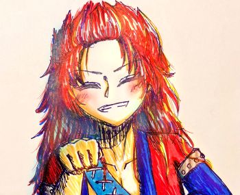 グータッチをしてくれるトッシュ